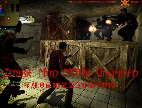 Zombie Mod N00b Unlimited